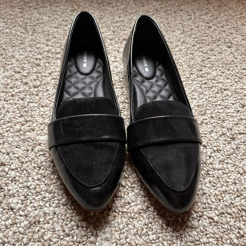 Birdies Blackbird in Licorice Leather 9